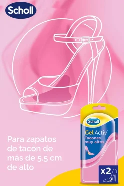 Semelles Gel Activ Talons Très Hauts