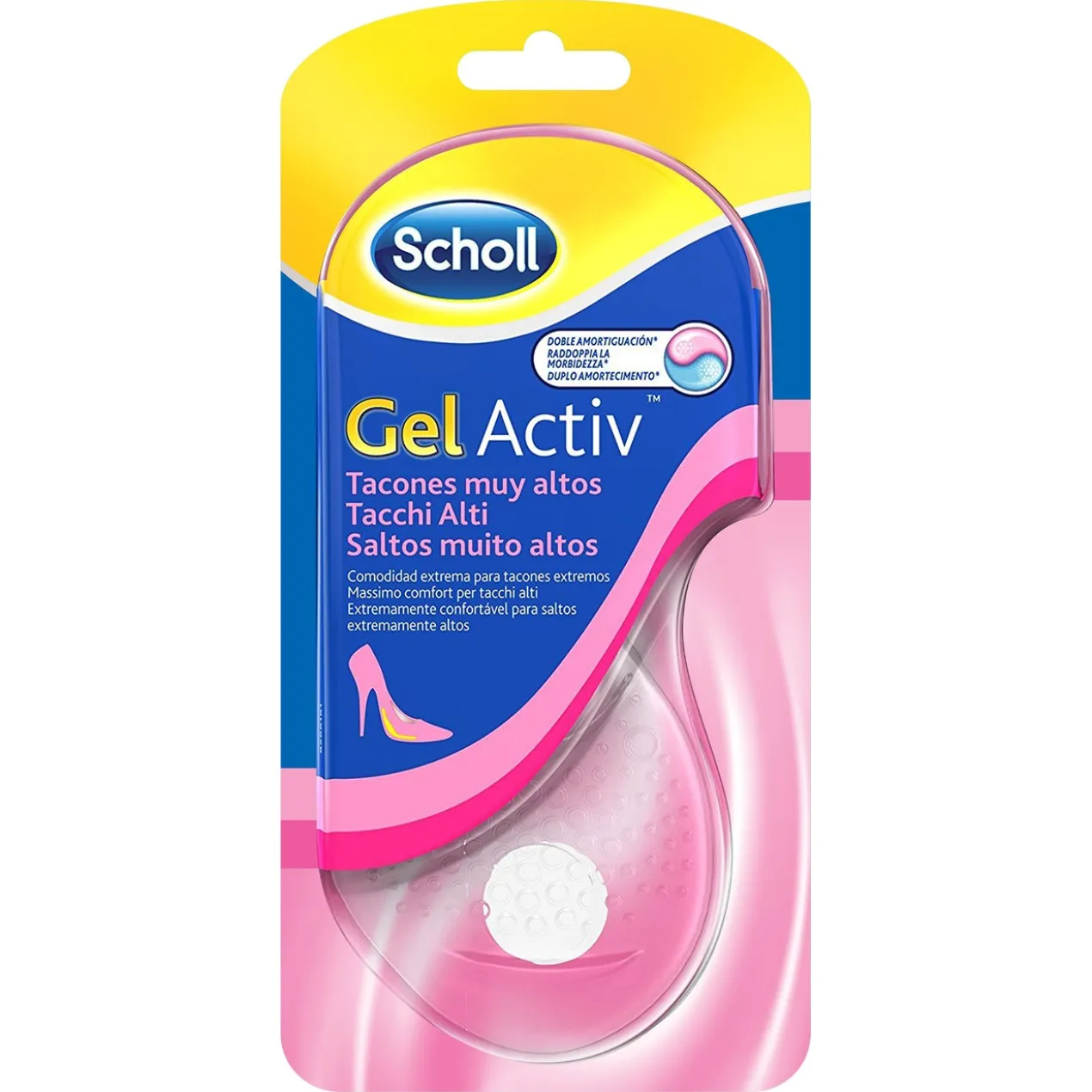 Semelles Gel Activ Talons Très Hauts