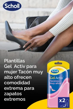 Semelles Gel Activ Talons Très Hauts