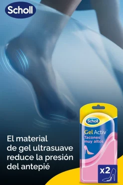 Semelles Gel Activ Talons Très Hauts