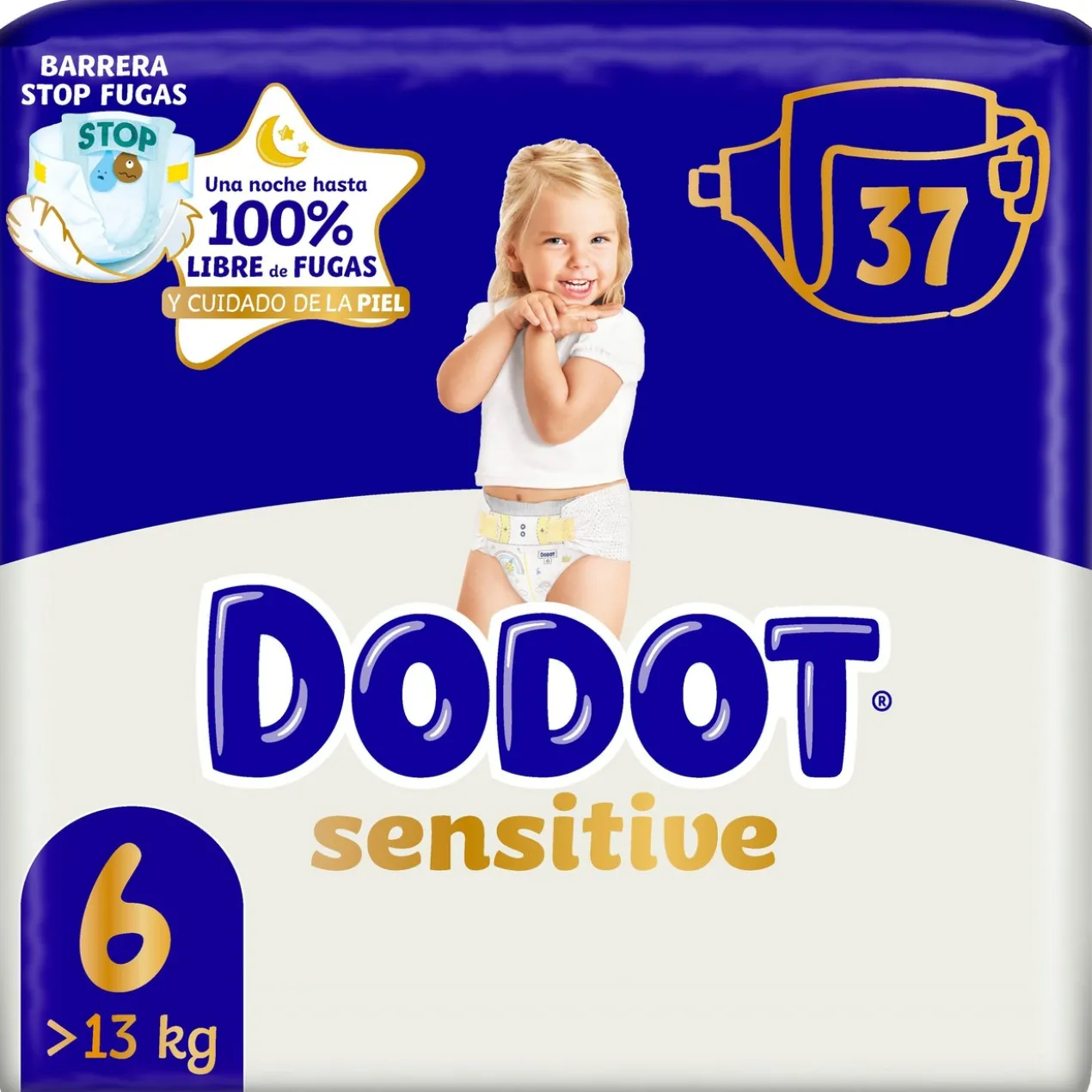 Sensitive Taille 6, Couches 13 kg