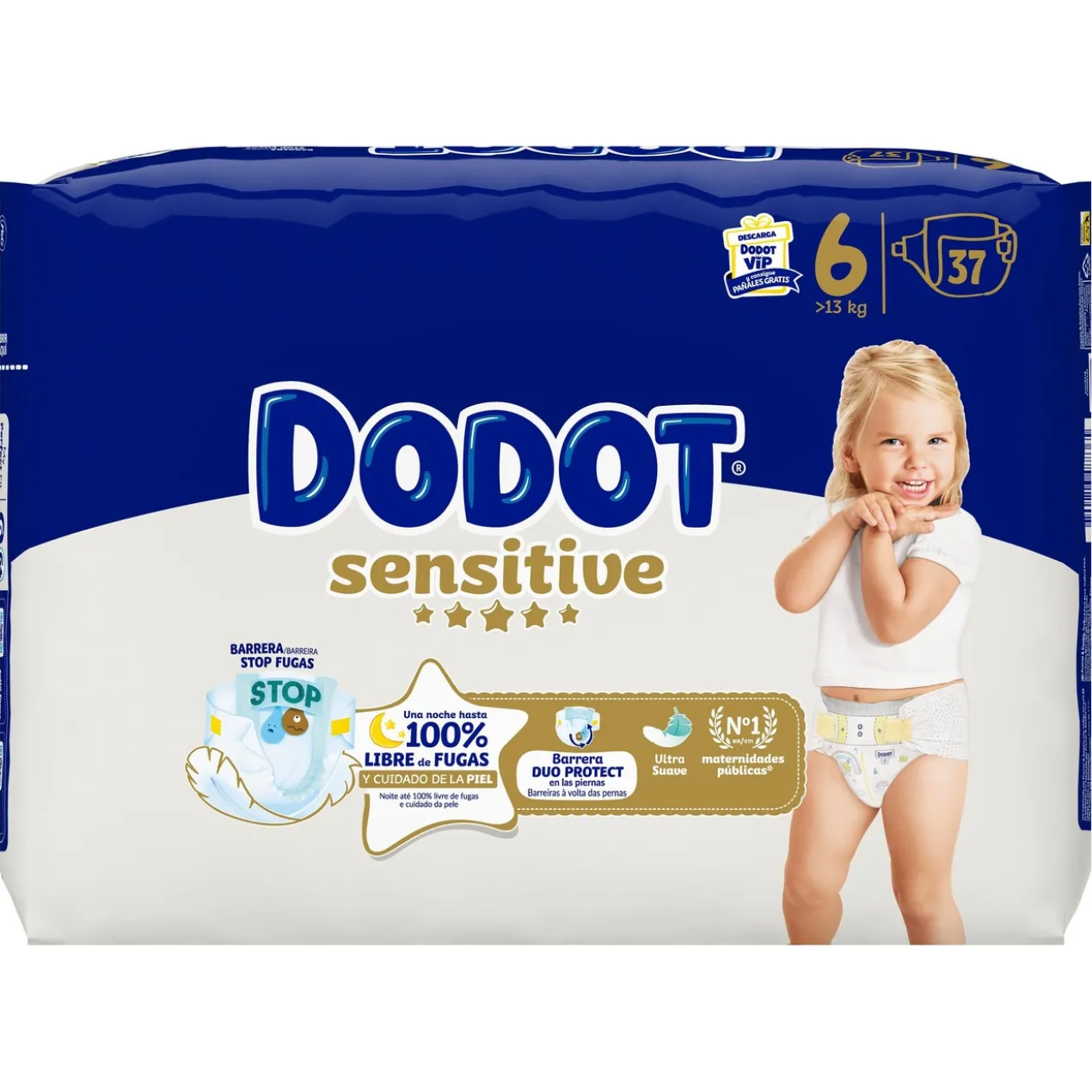 Sensitive Taille 6, Couches 13 kg