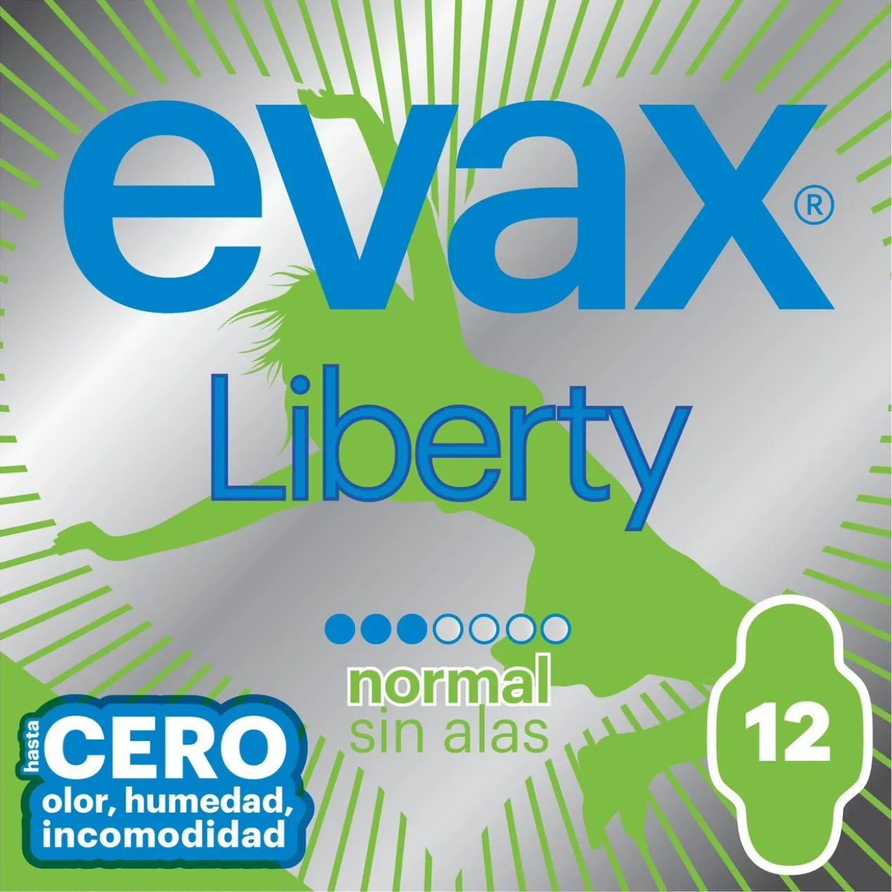 Serviette Hygiénique Liberty Sans Ailes Normal