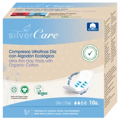 Serviettes hygiéniques écologiques de jour avec ailes