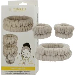 Set bandeau & bracelets éponge