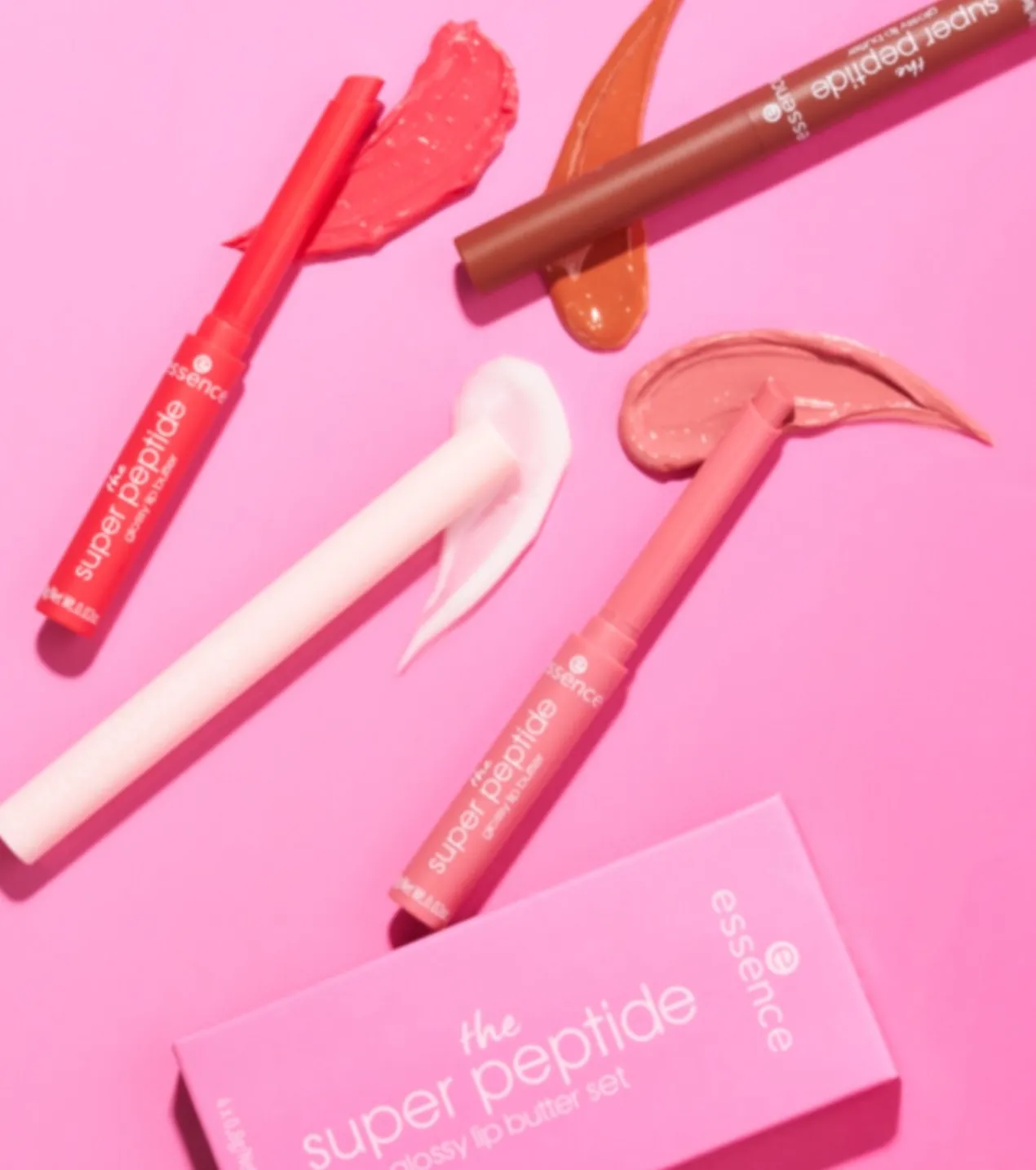 Set Baume à Lèvres The Super Peptide Glossy