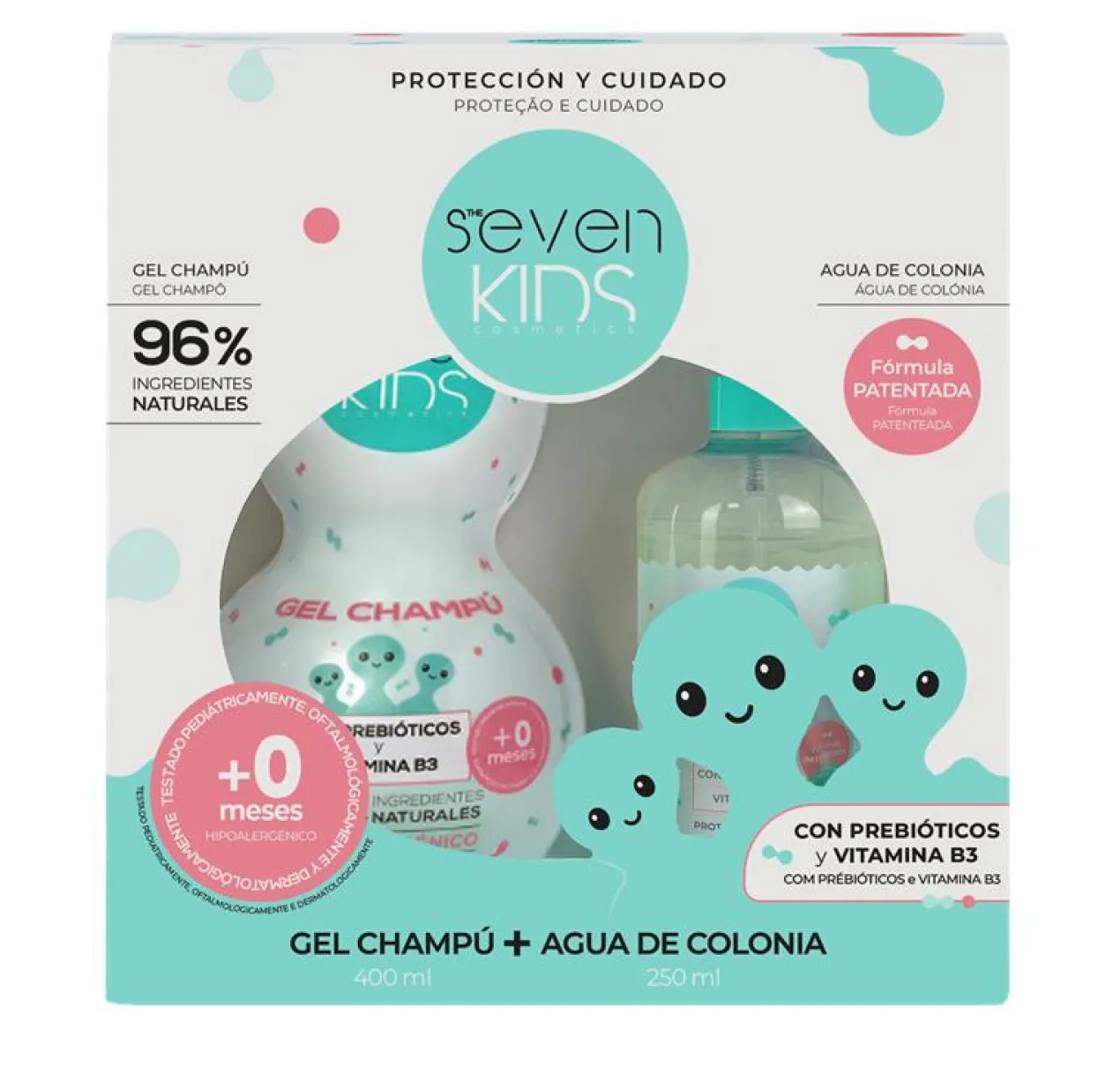 Set Cologne Enfants + Gel Shampoing