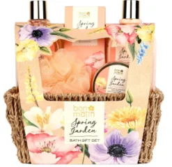 Set de Bain Bon Matin Panier en Osier