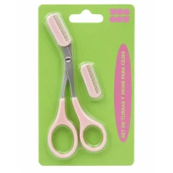 Set de Ciseaux et Peigne pour Sourcils