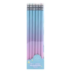 Set de 6 Crayons Holographiques