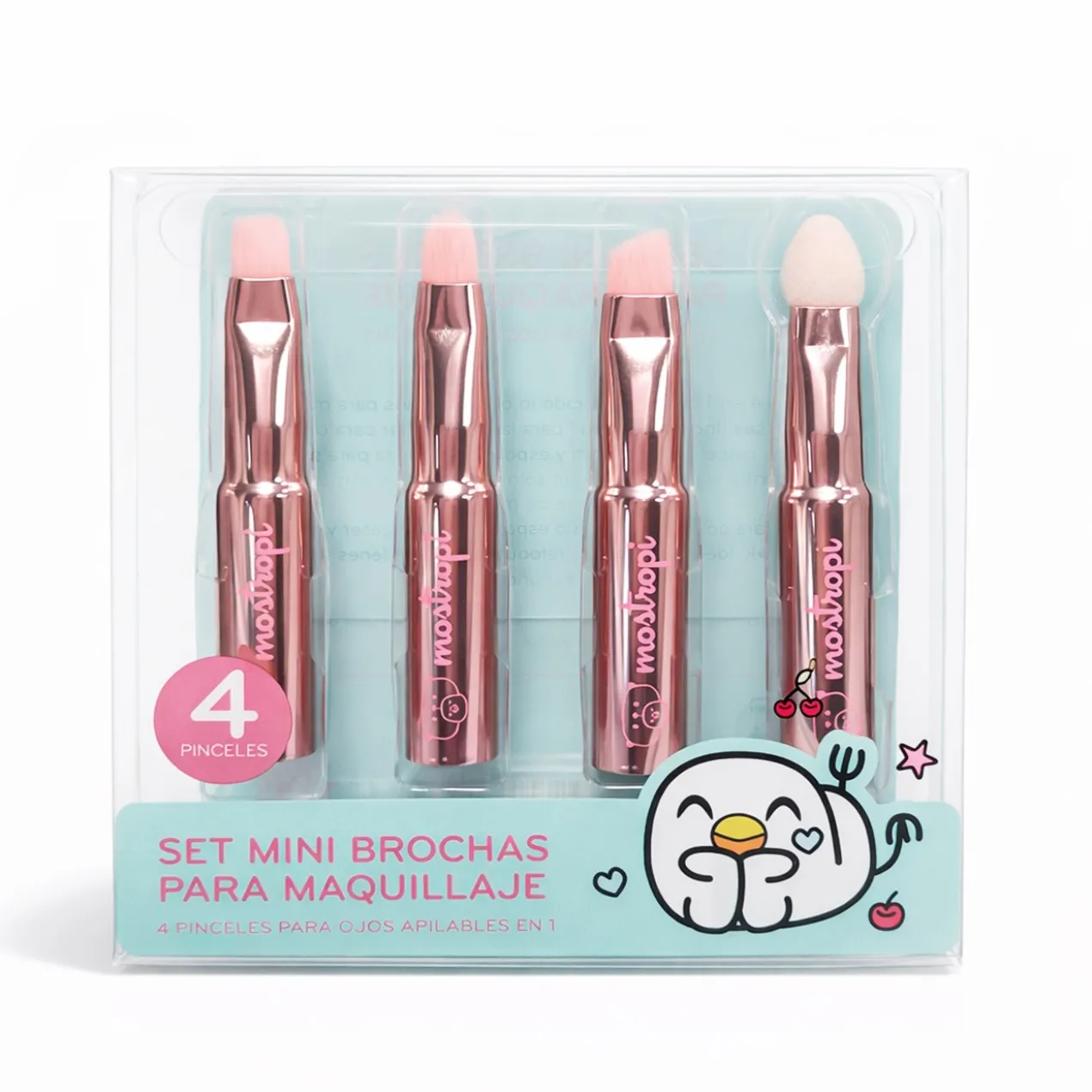 Set de Mini Pinceaux 4 en 1
