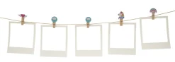 Set de Mini Pinces en Bois Pâques