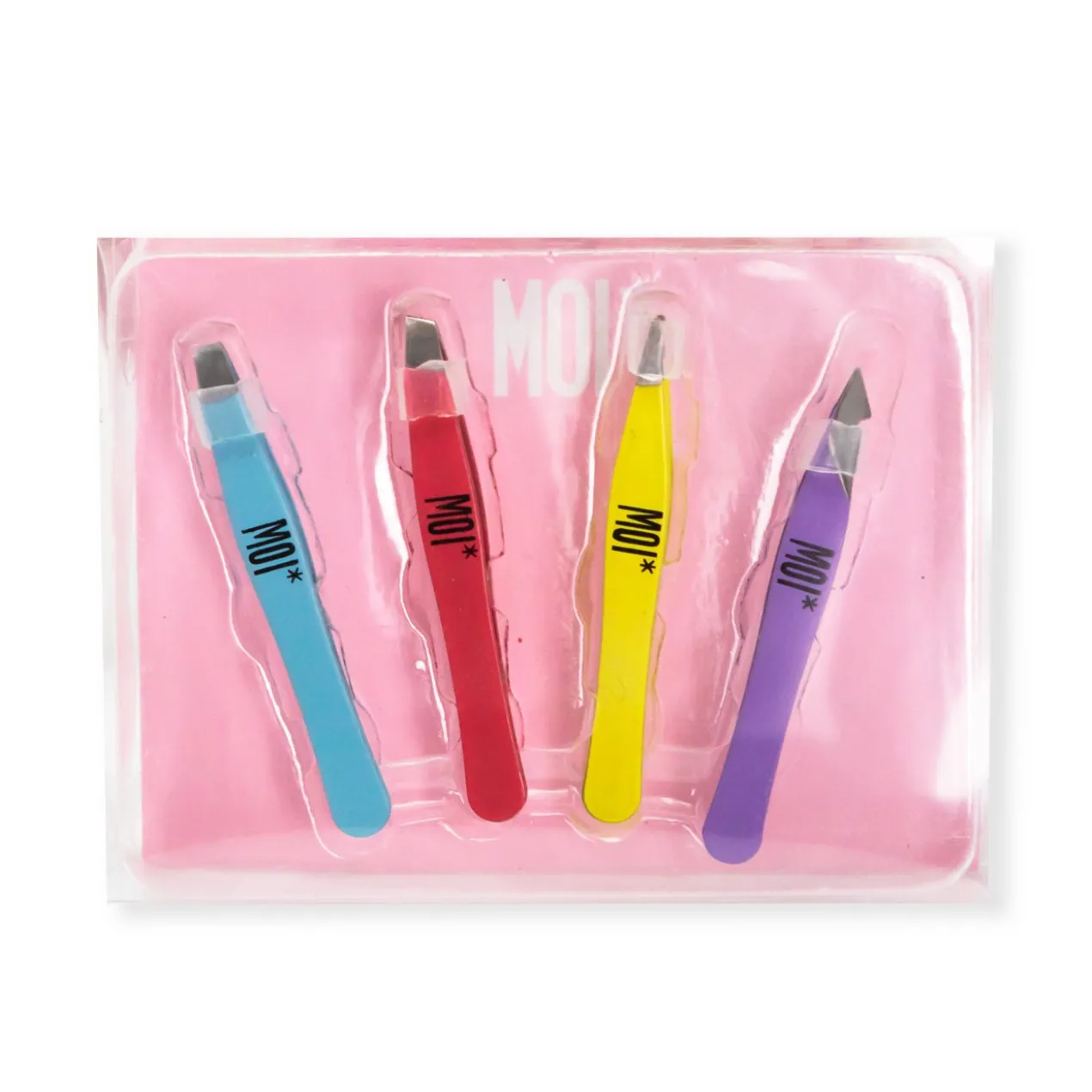 Set de 4 mini pinces à épiler