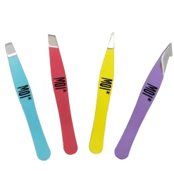 Set de 4 mini pinces à épiler