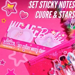 Set de Notes Adhesives Barbie Cuore & Stars