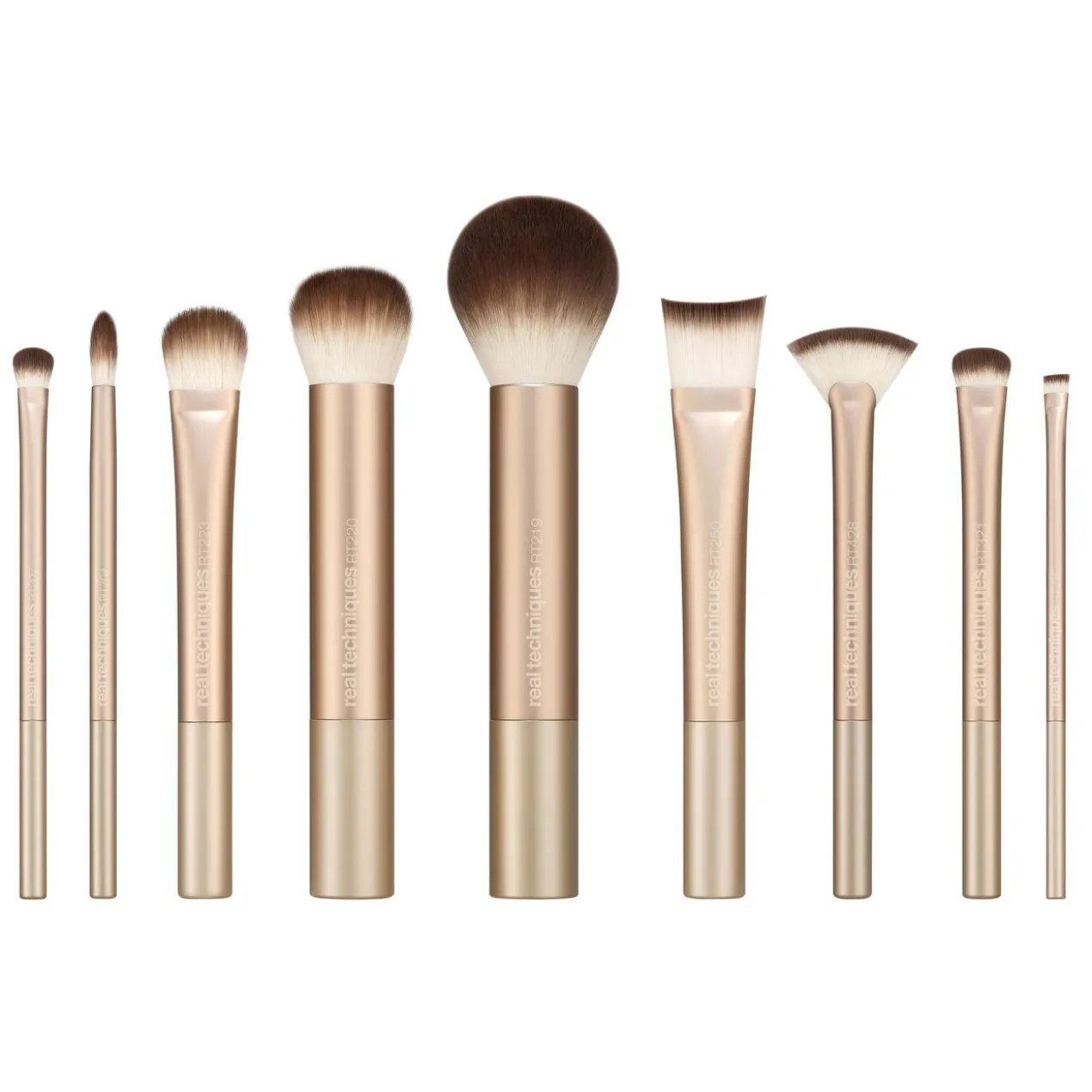 Set de 9 Pinceaux Au Naturel Complete Brush Set
