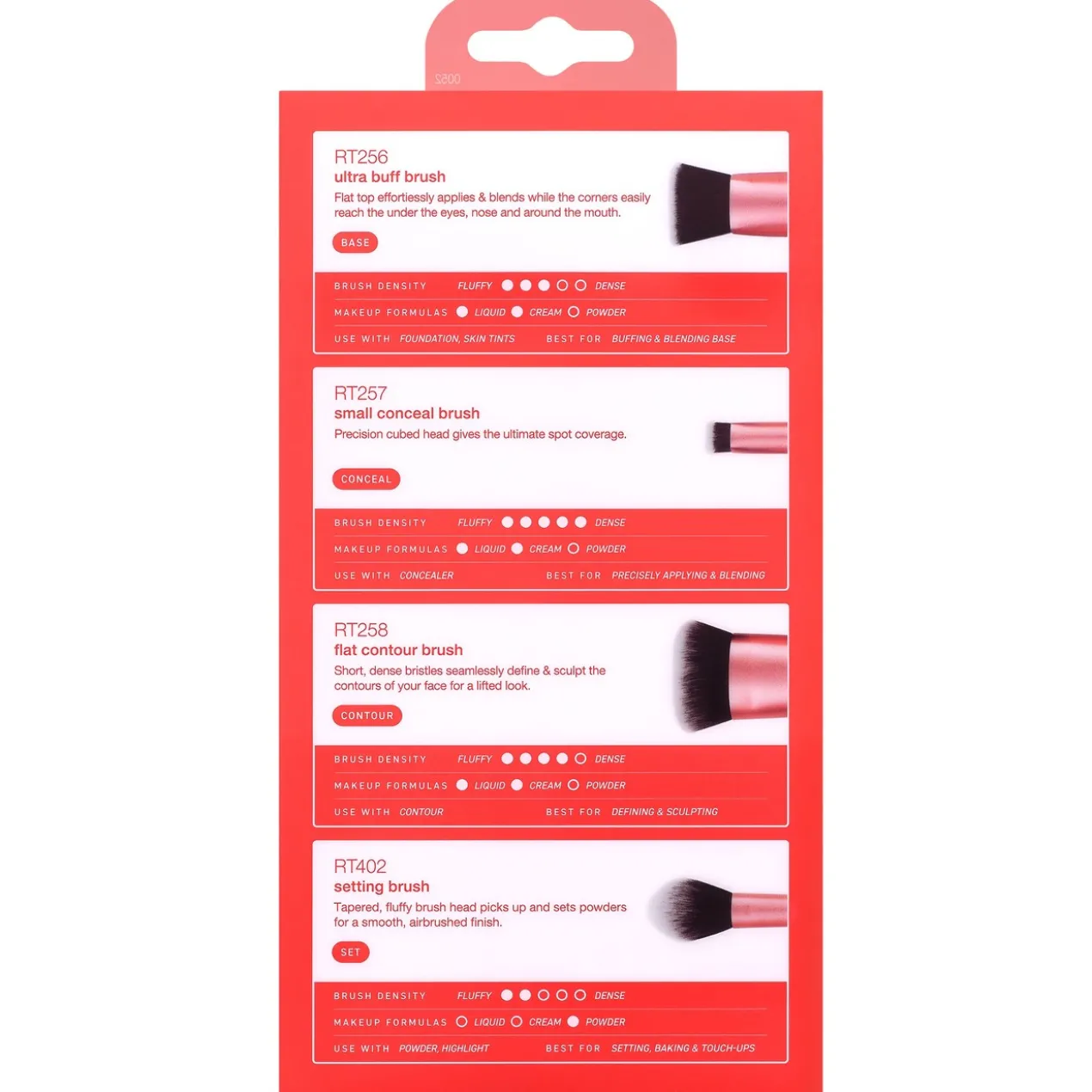 Set de Pinceaux pour Fond de Teint