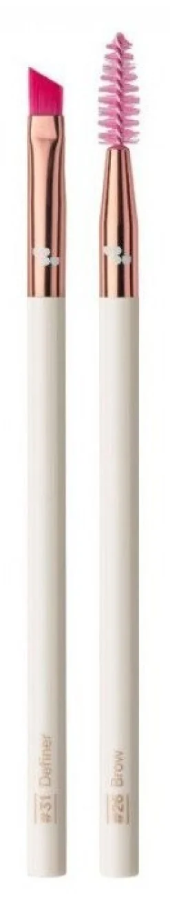 Set de pinceaux pour sourcils