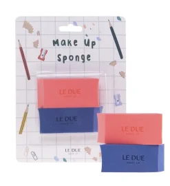 Set de 2 éponges de maquillage