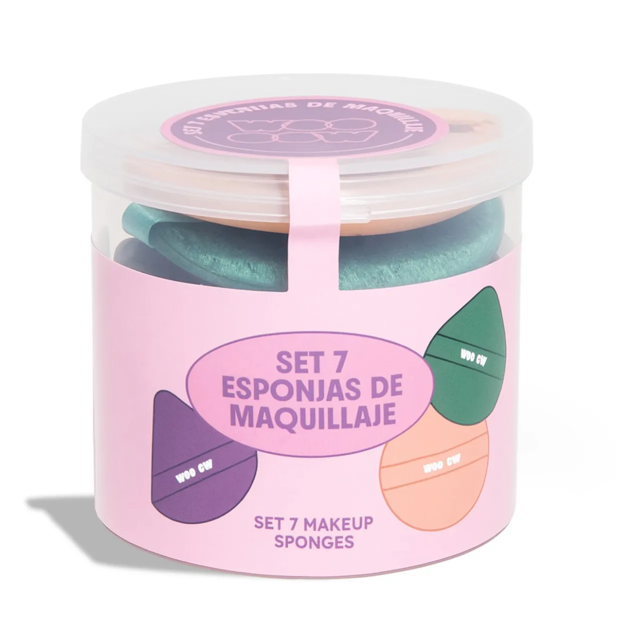 Set de 7 éponges de maquillage