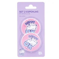 Set de 2 éponges de maquillage