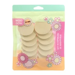 Set de 12 Éponges de Maquillage Plates
