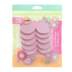 Set de 12 Éponges de Maquillage Plates