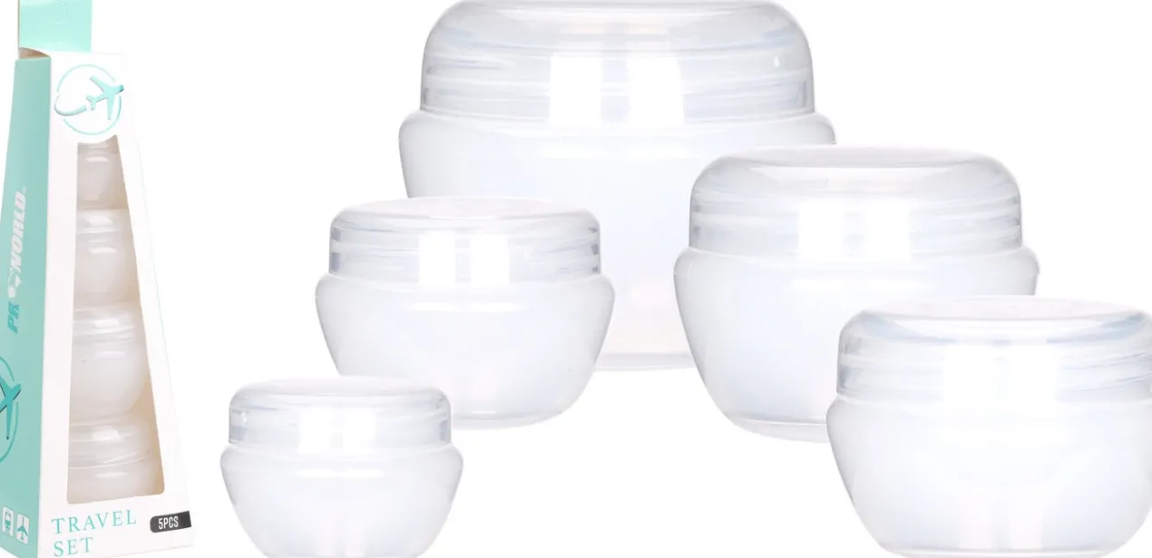 Set de Voyage Pots pour Crèmes