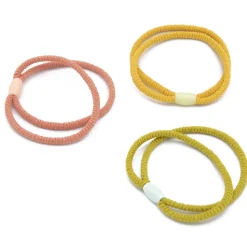 Set 3 Élastiques Doubles Multicolores