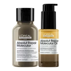 Set 2 Minis Absolut Repair Molecular Shampoing+Huile Biphasique