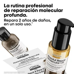 Set 2 Minis Absolut Repair Molecular Shampoing+Huile Biphasique