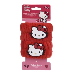 Set 2 Poignets Absorbants Hello Kitty