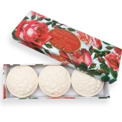 Set Red Roses Scented Soap