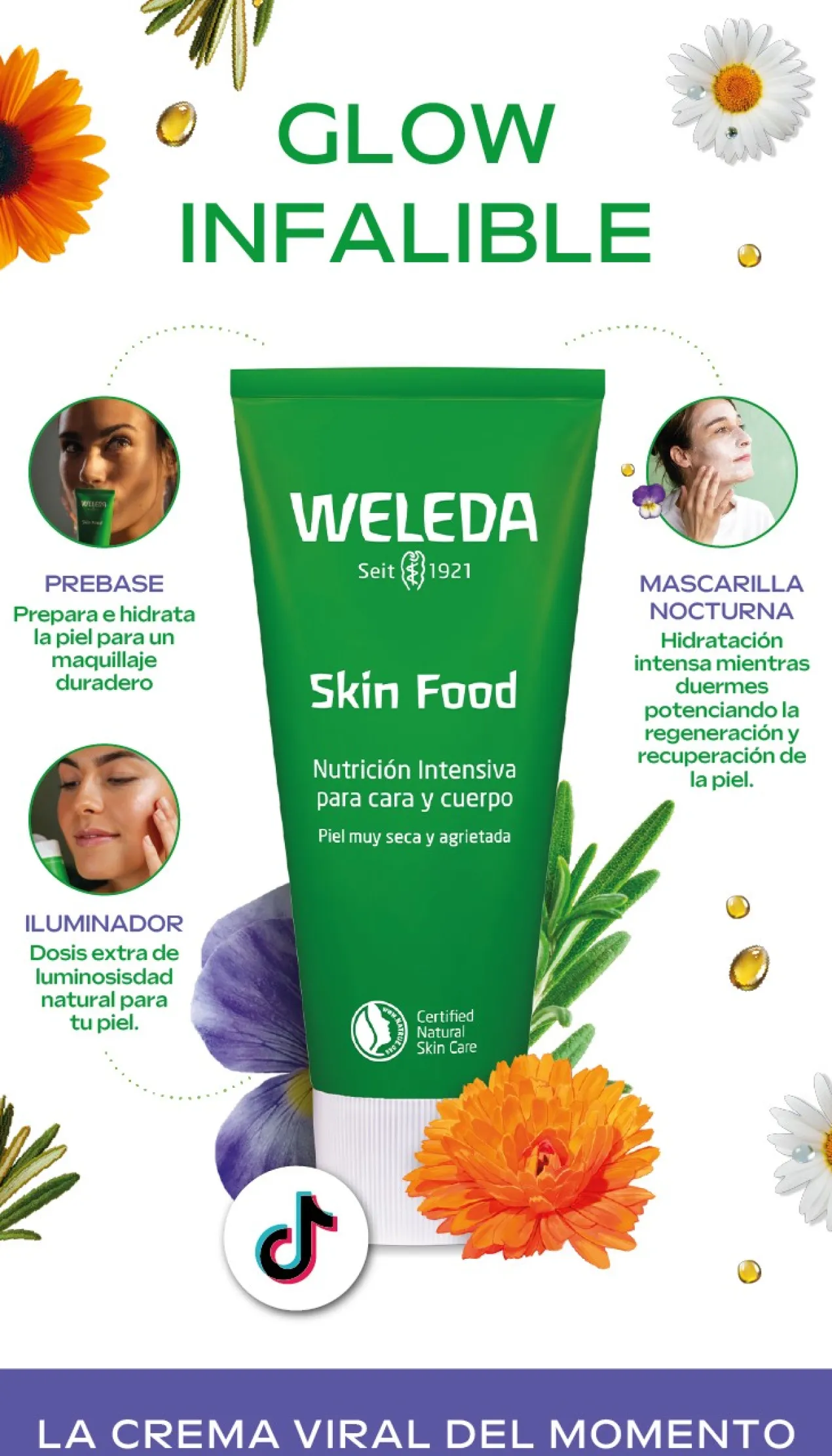 Set Skin Food Glow Effect