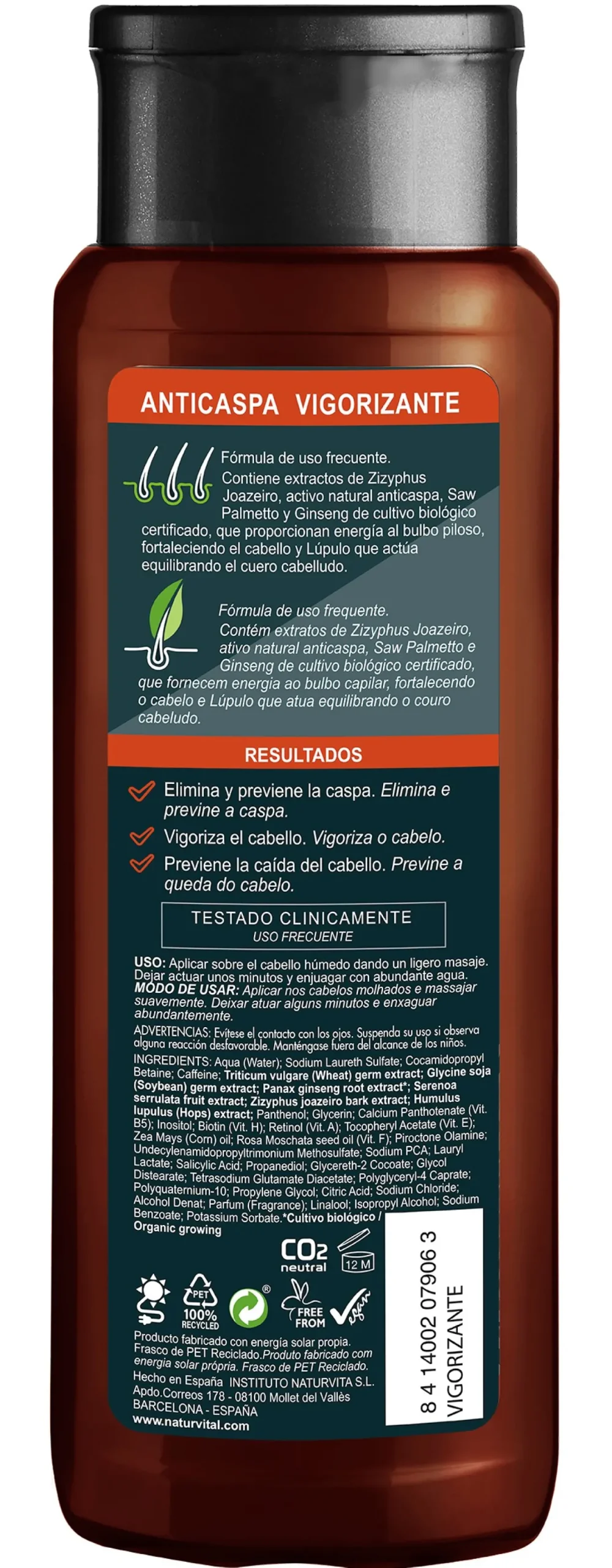 Shampoing Antichute Antipelliculaire