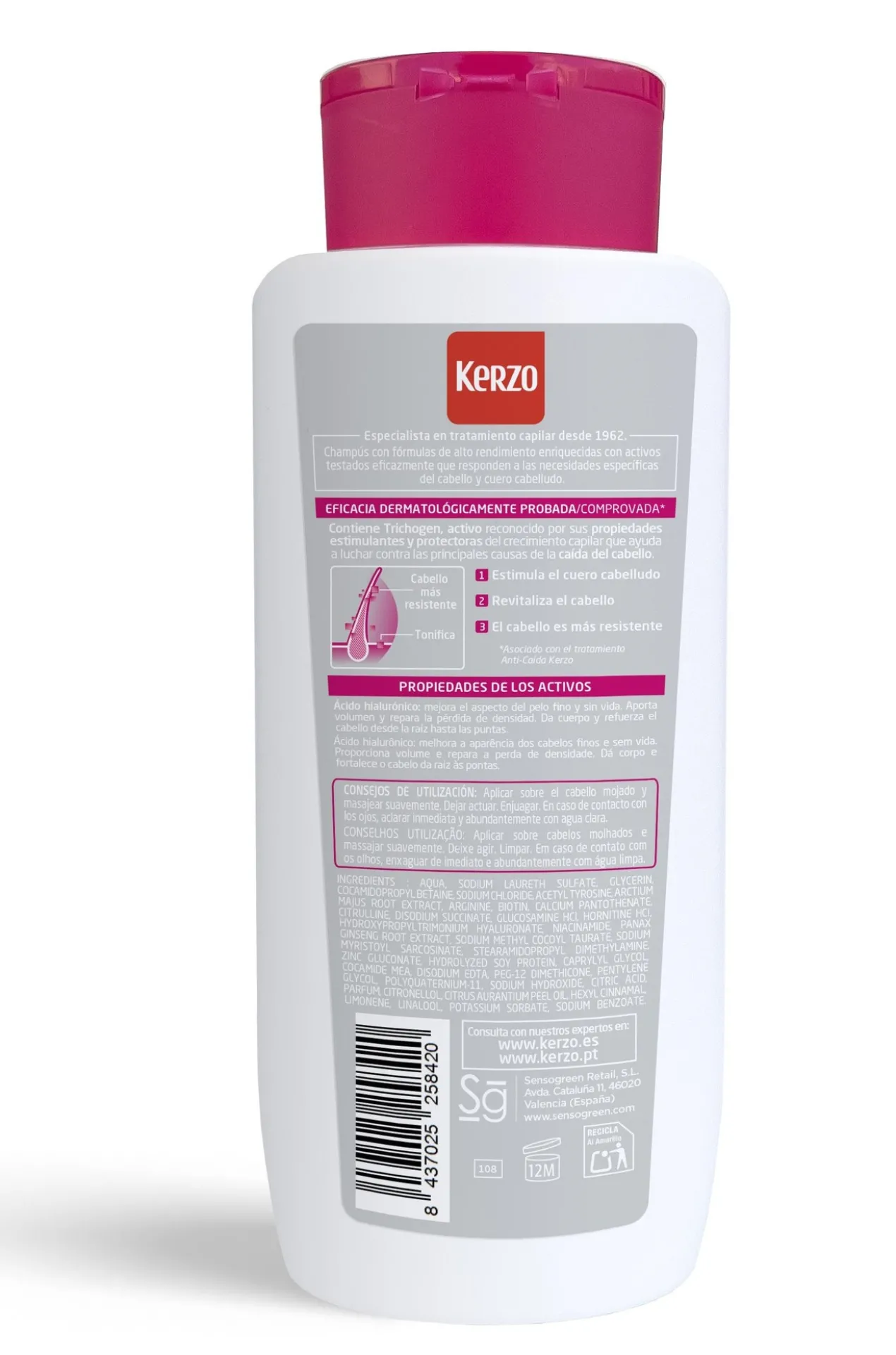 Shampoing antichute pour femme