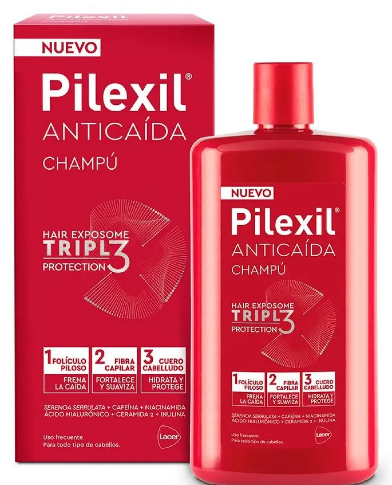 Shampoing Antichute Triple Action