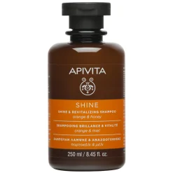 Shampoing éclat et vitalité orange et miel
