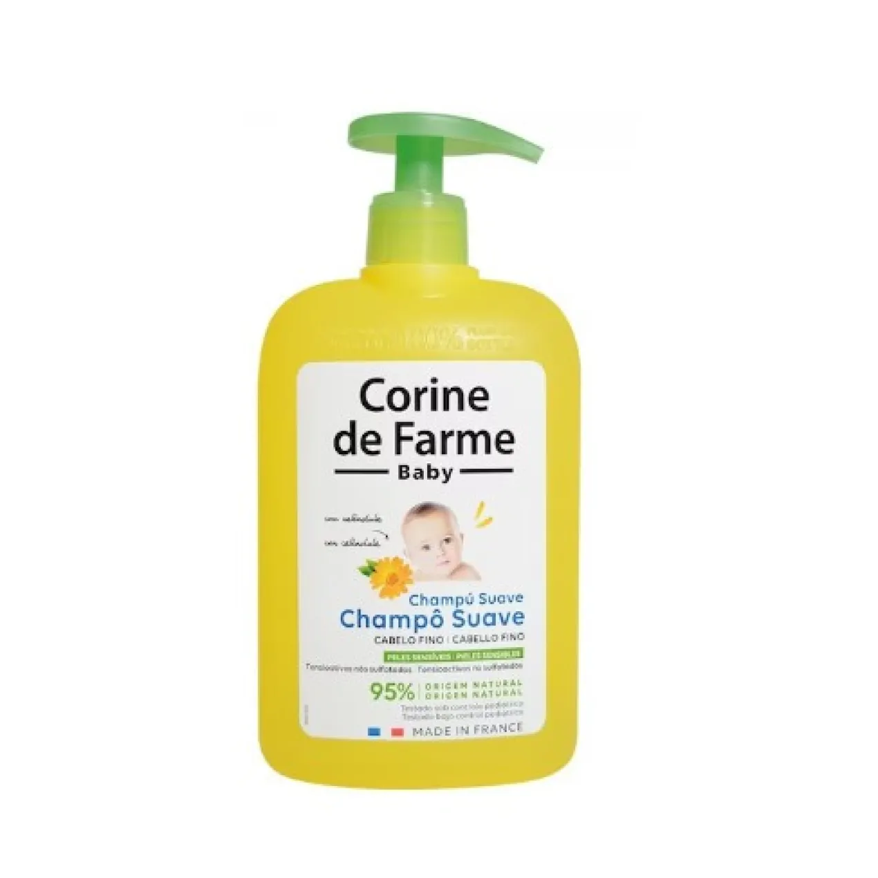 Shampoing doux à la calendula