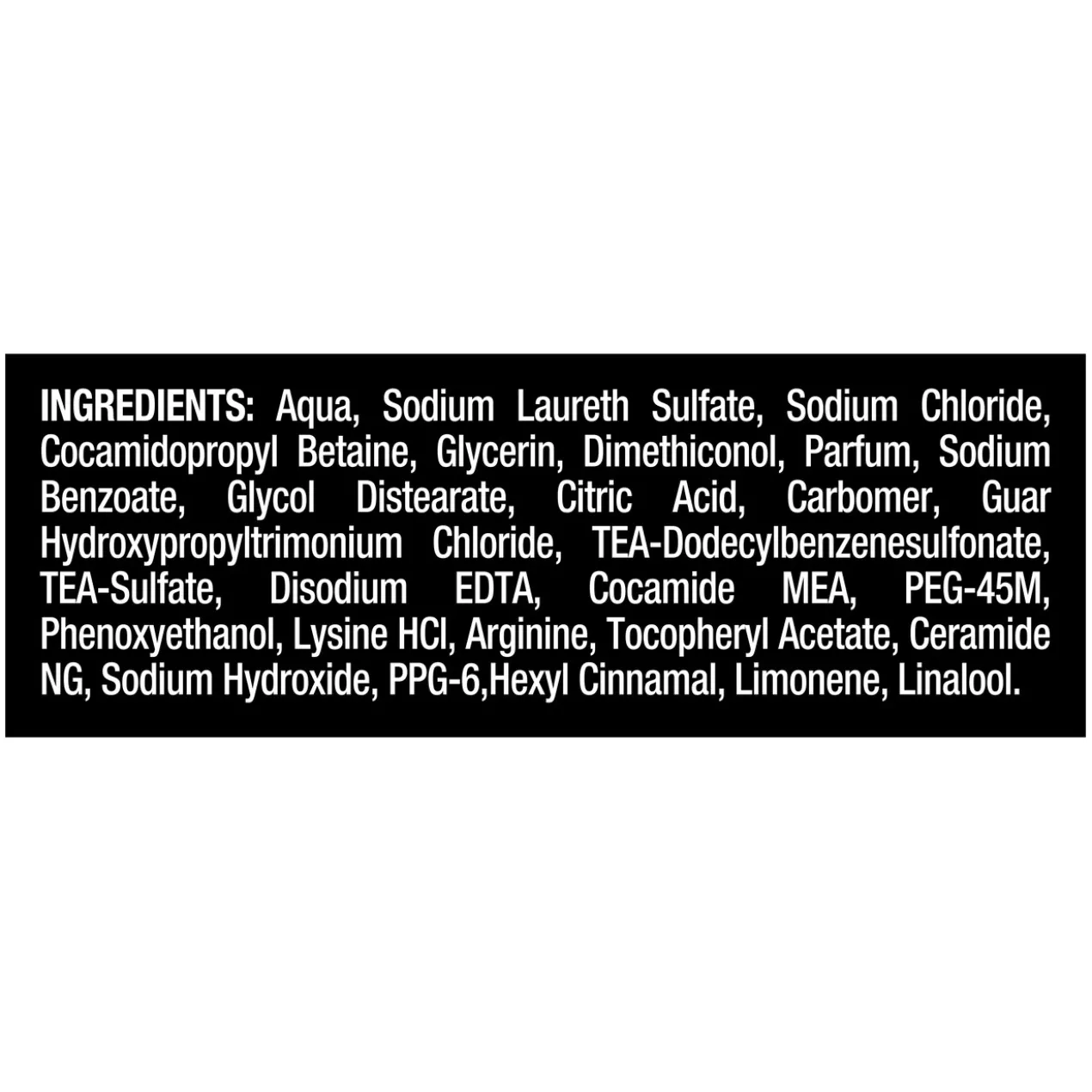 Shampoing Hydratation Intense