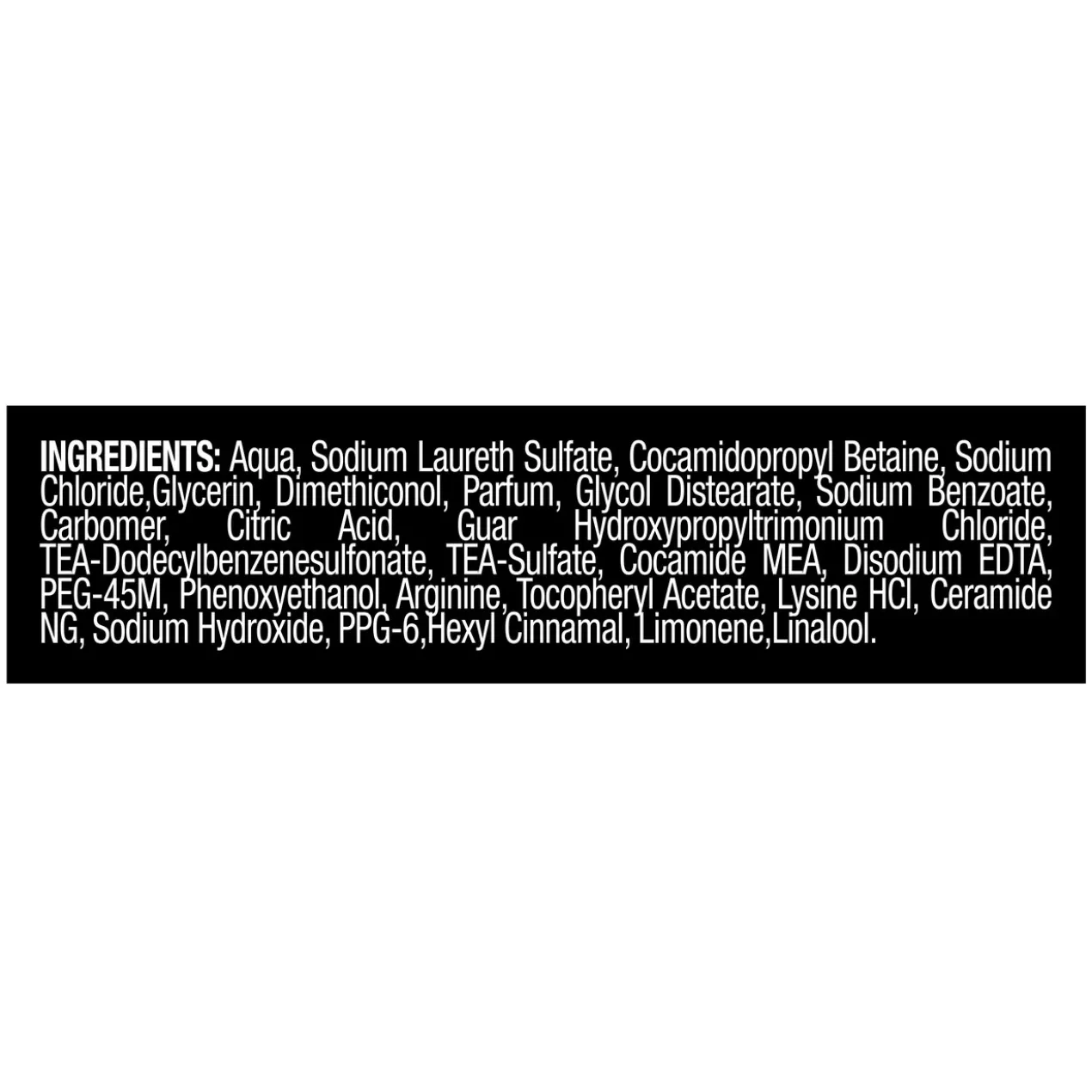 Shampoing Hydratation Intense