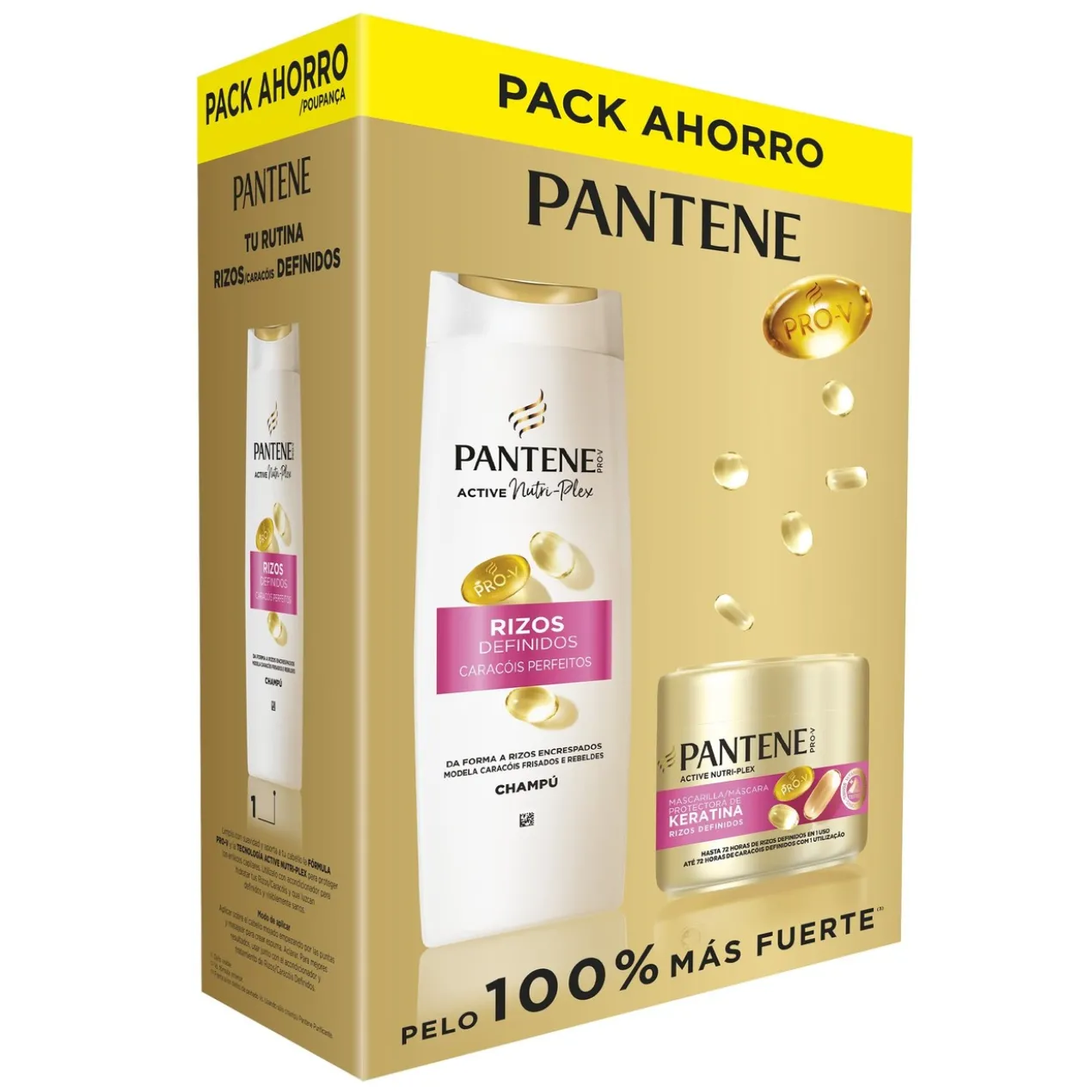 Shampoing + Masque Pro-V Boucles Définies