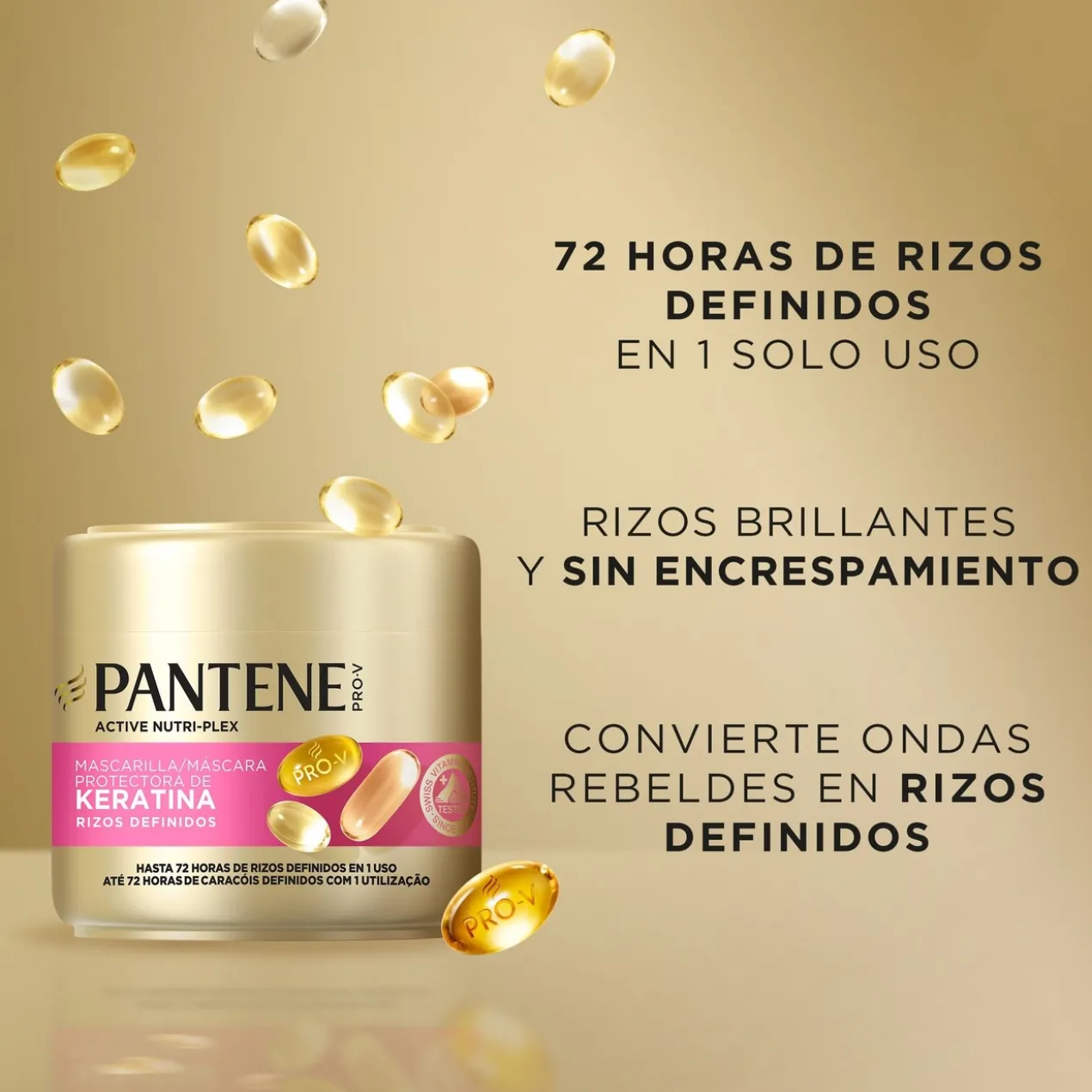 Shampoing + Masque Pro-V Boucles Définies