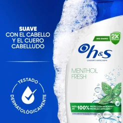 Shampoing Rafraîchissant au Menthol