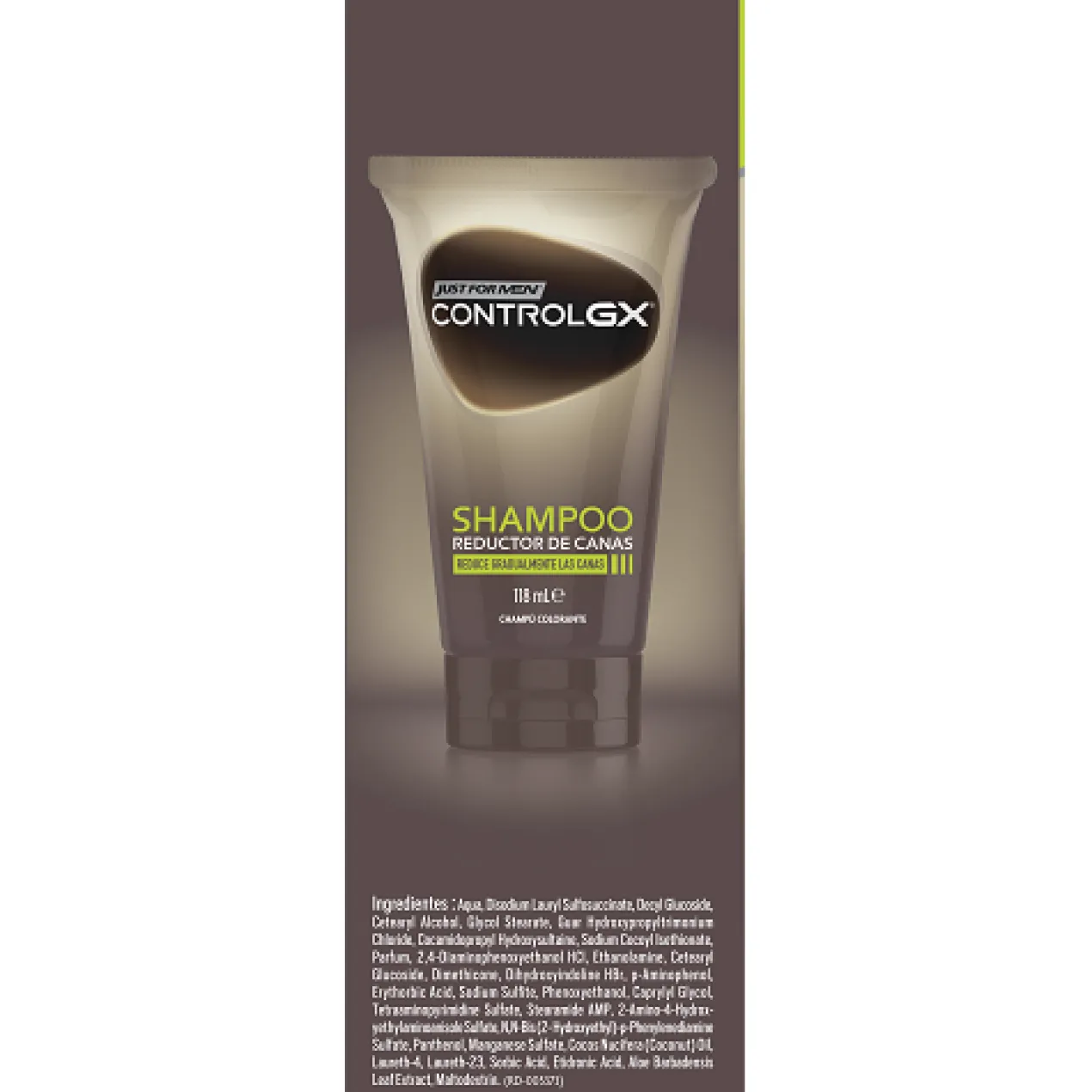 Shampoing Réducteur de Cheveux Gris Control GX