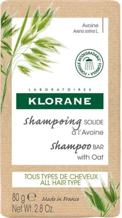 Shampoing solide aux avoines