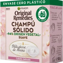 Shampoing solide Délicatesse à l’Avoine cheveux délicats