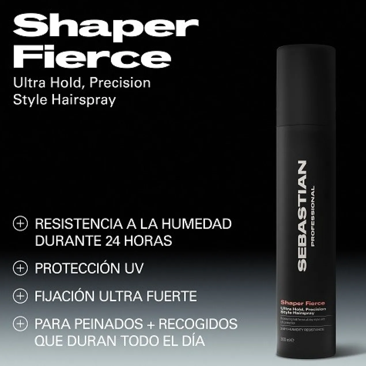 Shaper Fierce Laque Coiffante Modelable à Fixation Maximale