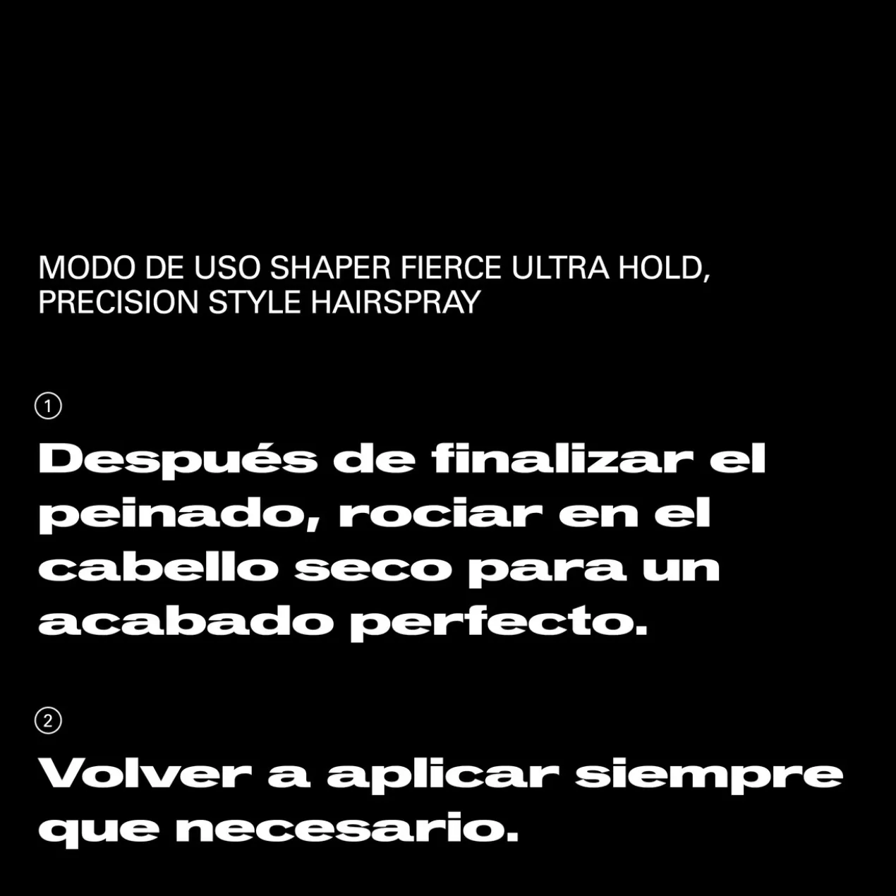 Shaper Fierce Laque Coiffante Modelable à Fixation Maximale