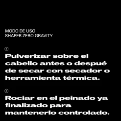Shaper Zero Gravity Laque Fixation Douce et Légère